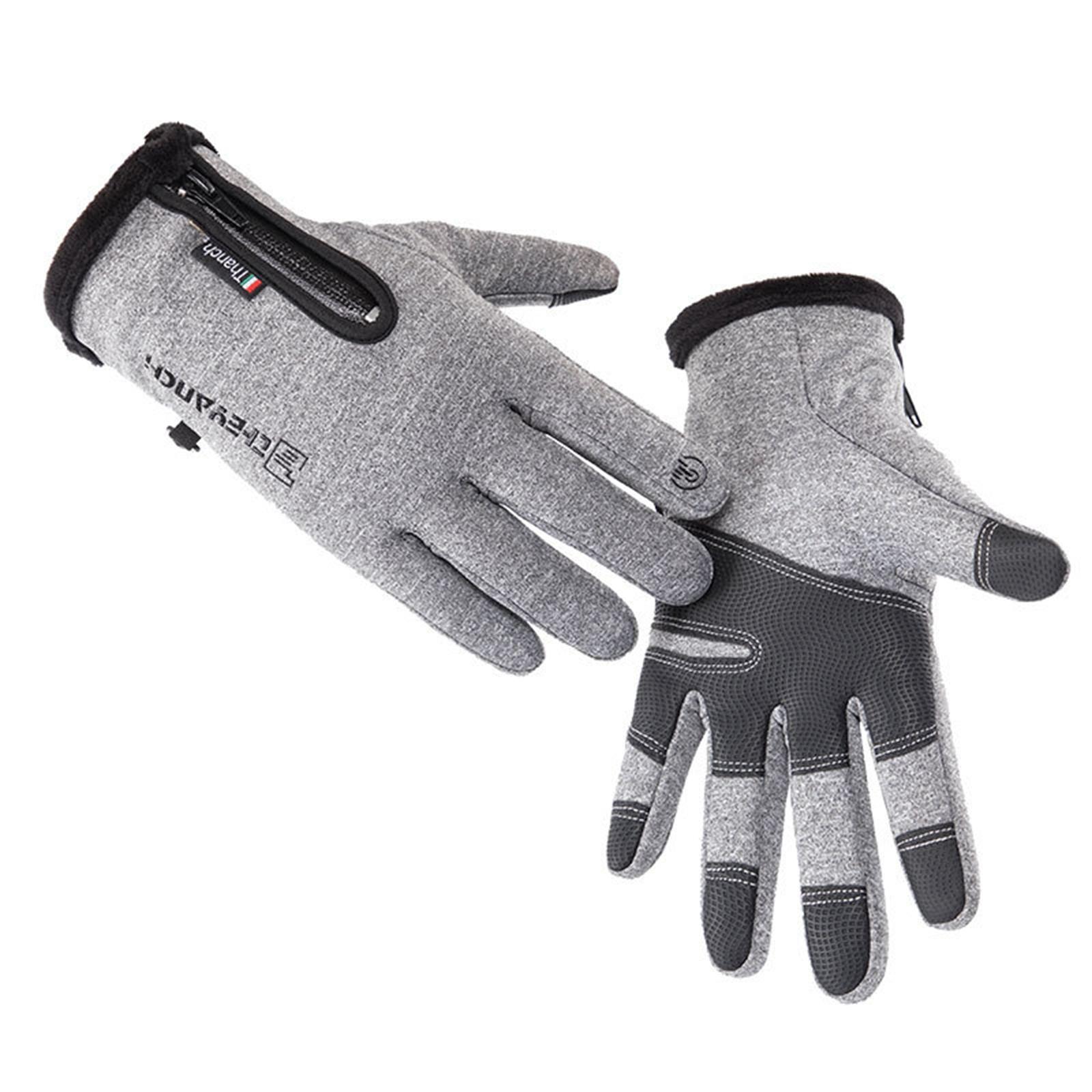 Windproof Cycling Gloves Winte - Leather Work Winter Gloves review and price