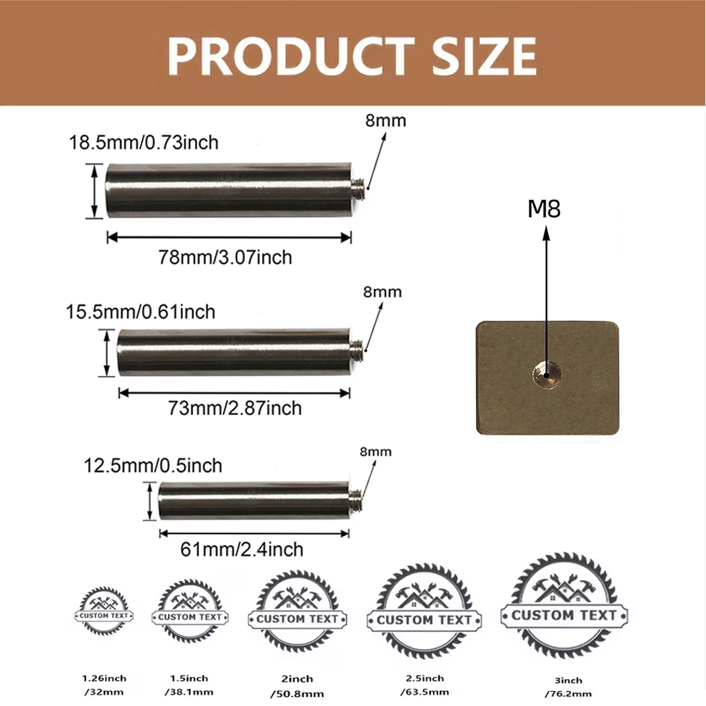 Custom LOGO Leather Stamp Punc - Leatherwork Logo review and price
