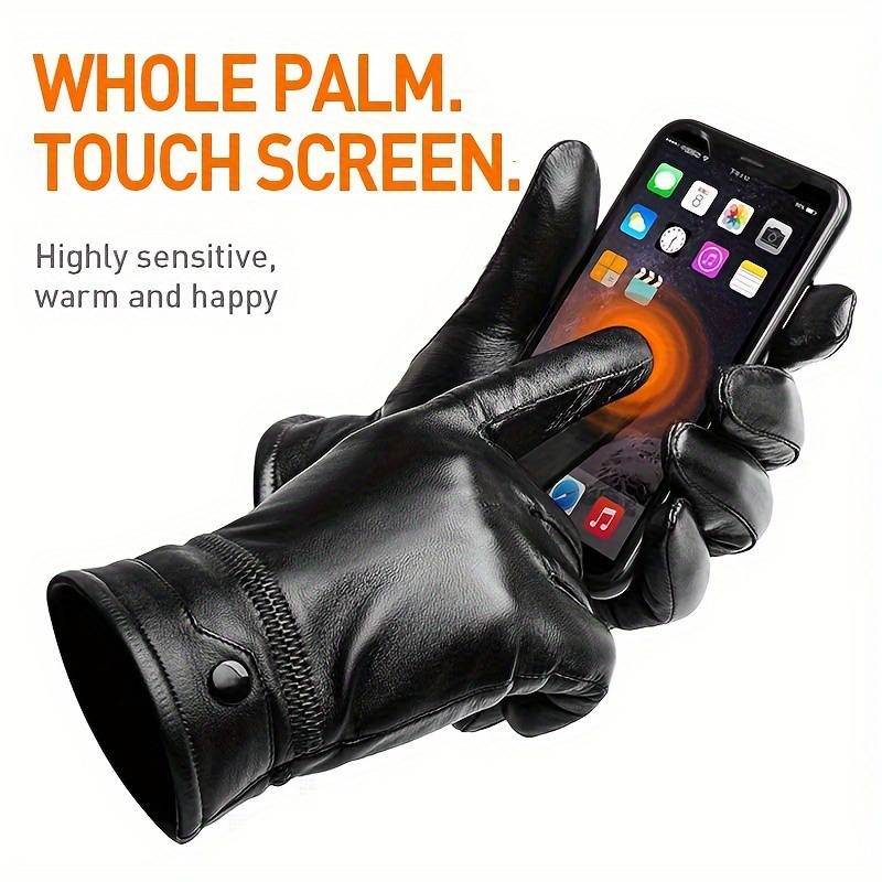 BISON DENIM Genuine Sheepskin  - Leather Work Winter Gloves review and price