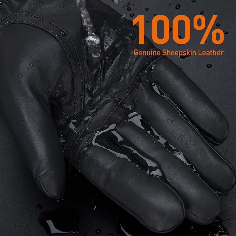 BISON DENIM Genuine Sheepskin  - Leather Work Winter Gloves review and price