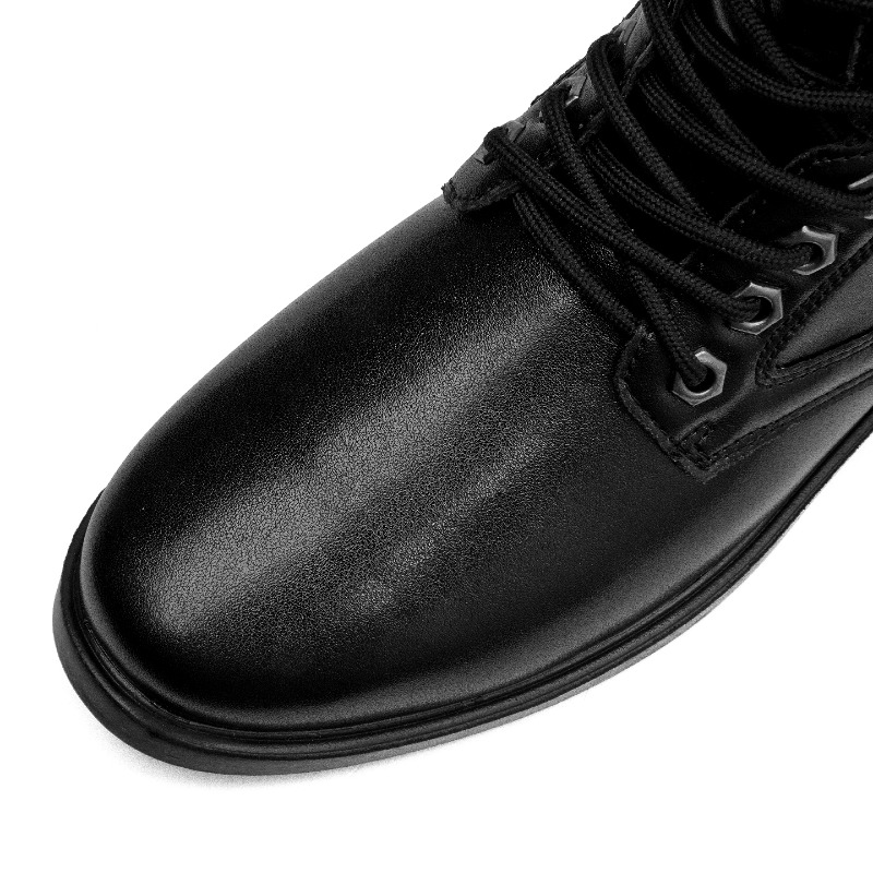 High-top Leather Boots Outdoor - Leather Work Boots review and price