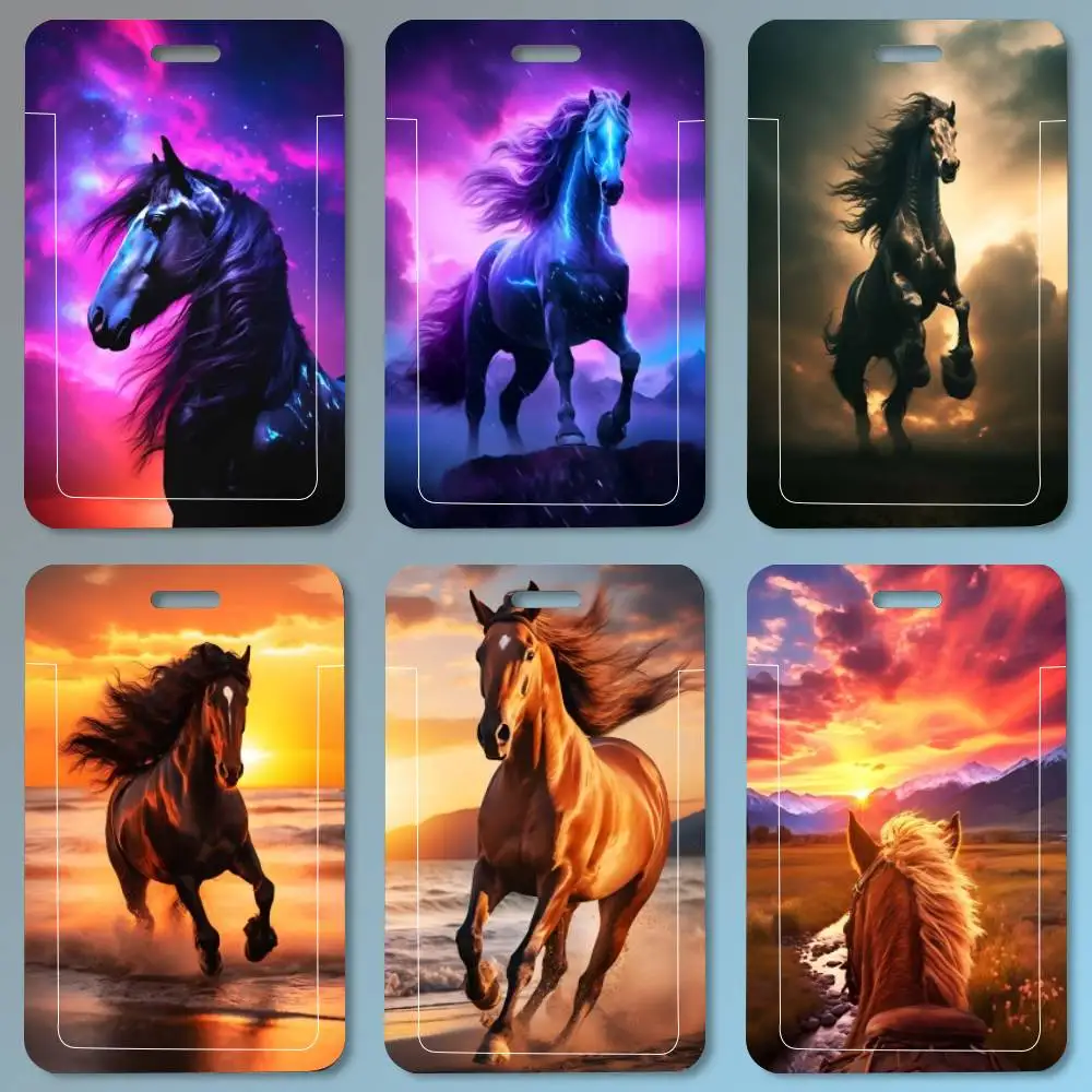 Black And White Wild Horses ID - Wildes Leatherwork review and price