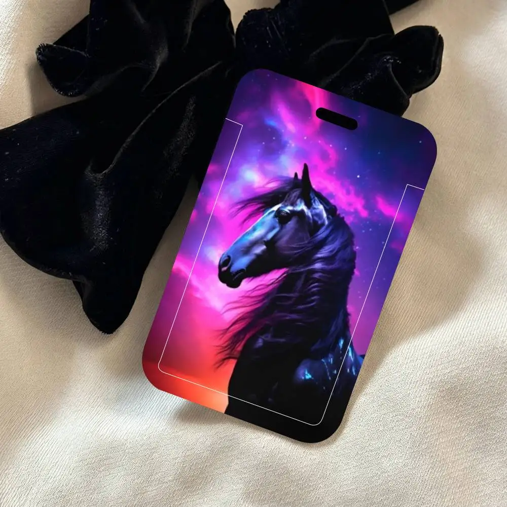 Black And White Wild Horses ID - Wildes Leatherwork review and price