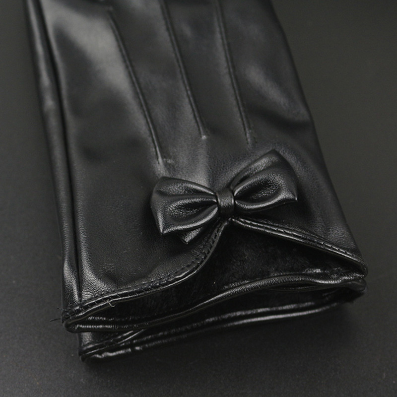 High Quality Leather Female Fa - Leather Work Winter Gloves review and price