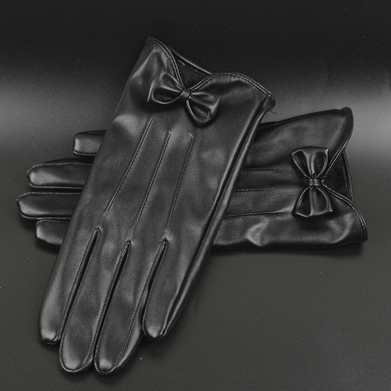 High Quality Leather Female Fa - Leather Work Winter Gloves review and price