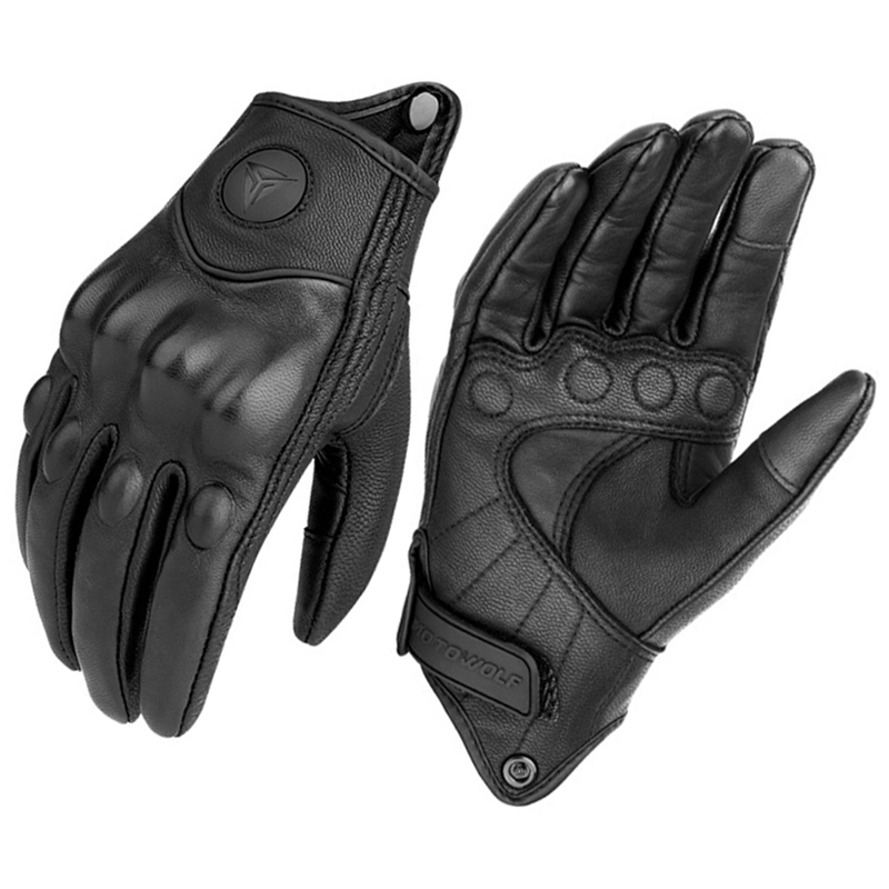 Motorcycle Gloves Men Women Mo - Leather Work Winter Gloves review and price