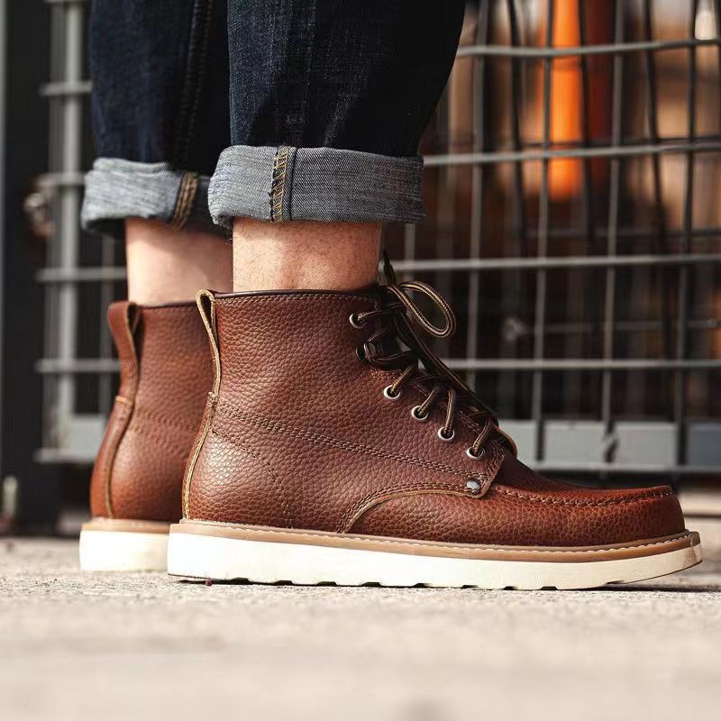 Men 875 Work Boots Genuine Cow - Leather Work Boots review and price