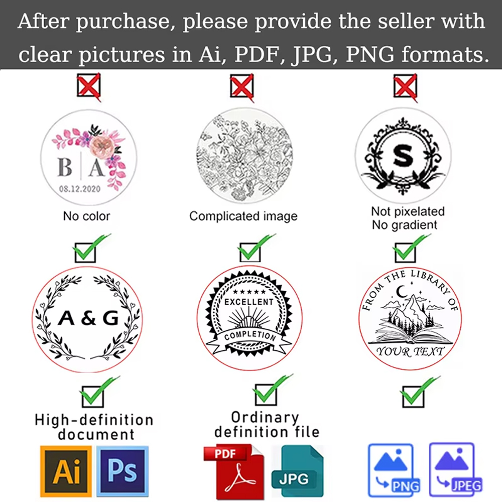 Customized Leather Stamp Perso - Leatherwork Logo review and price