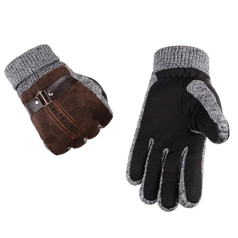 High Quality Pigskin Knitted W - Leather Work Winter Gloves review and price