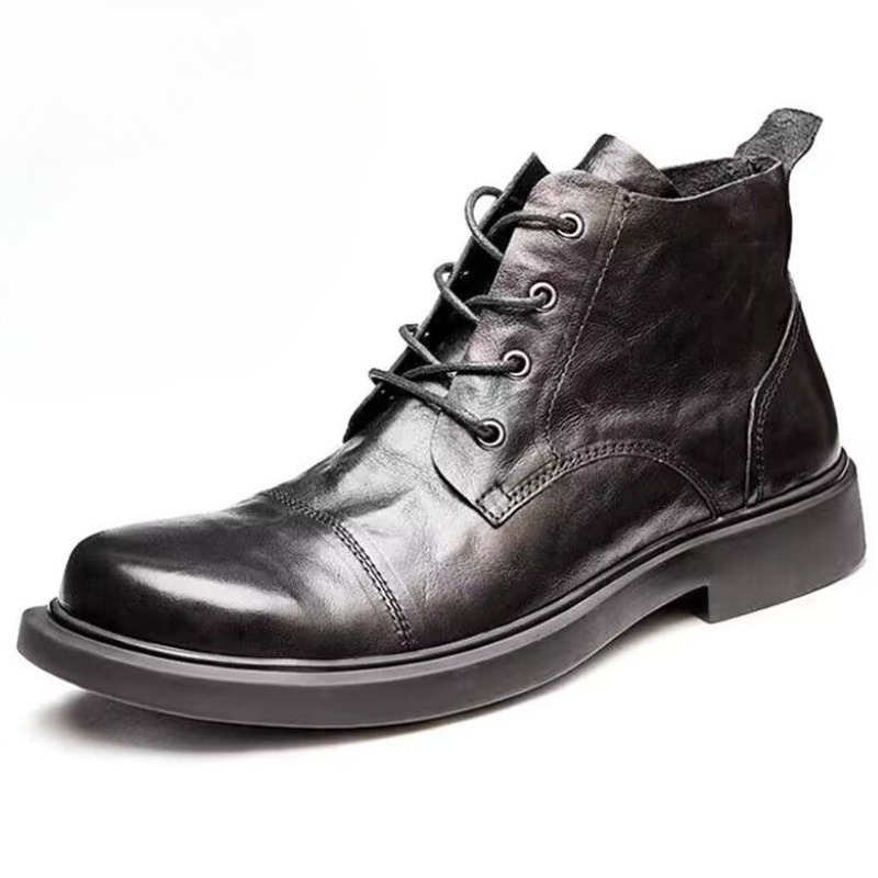 Men Chelsea Boots Autumn Winte - Leather Work Boots review and price