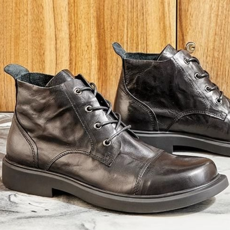 Men Chelsea Boots Autumn Winte - Leather Work Boots review and price
