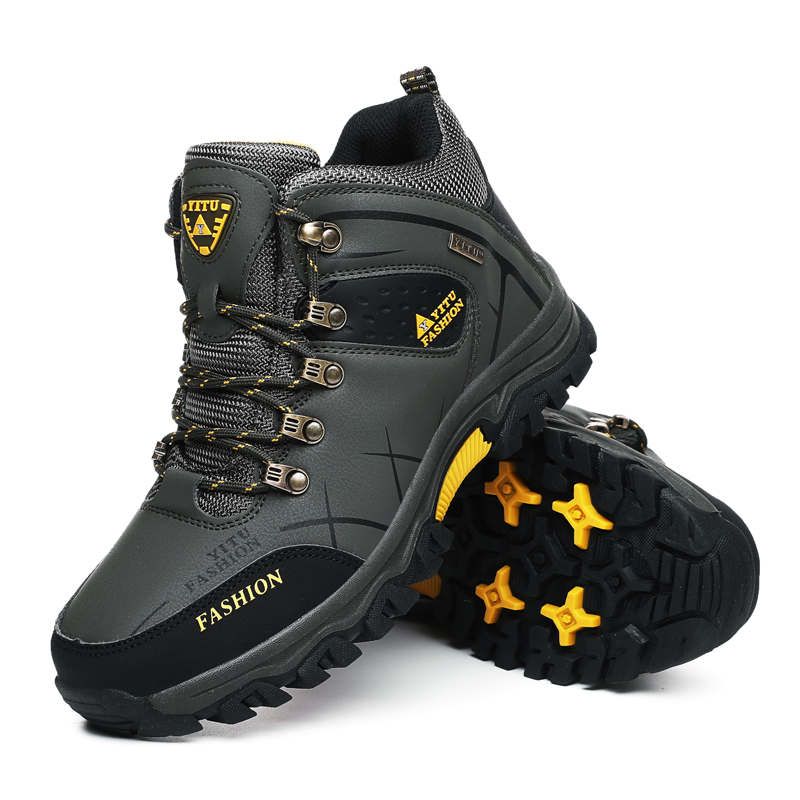 Brand Men Winter Snow Boots Wa - Leather Work Boots review and price