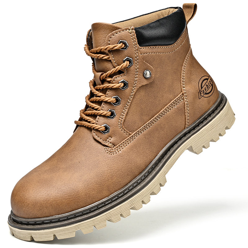 Leather Men's Boots British St - Leather Work Boots review and price
