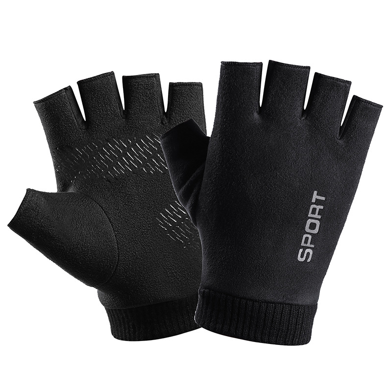 Men Winter Suede Leather Plush - Leather Work Winter Gloves review and price