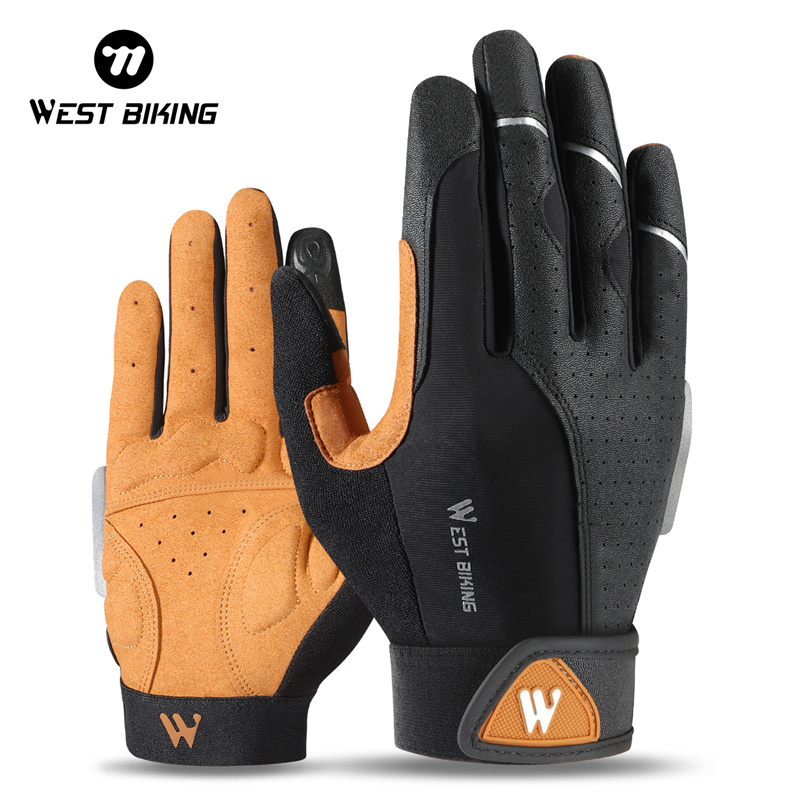 WEST BIKING Autumn Winter Men' - Leather Work Winter Gloves review and price
