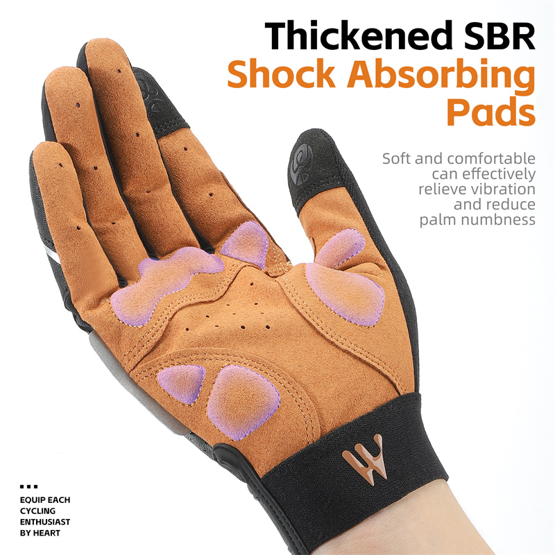 WEST BIKING Autumn Winter Men' - Leather Work Winter Gloves review and price