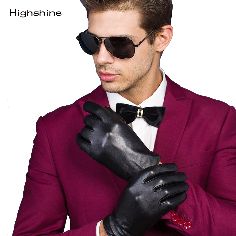 Men's Real Genuine sheepskin L - Leather Work Winter Gloves review and price