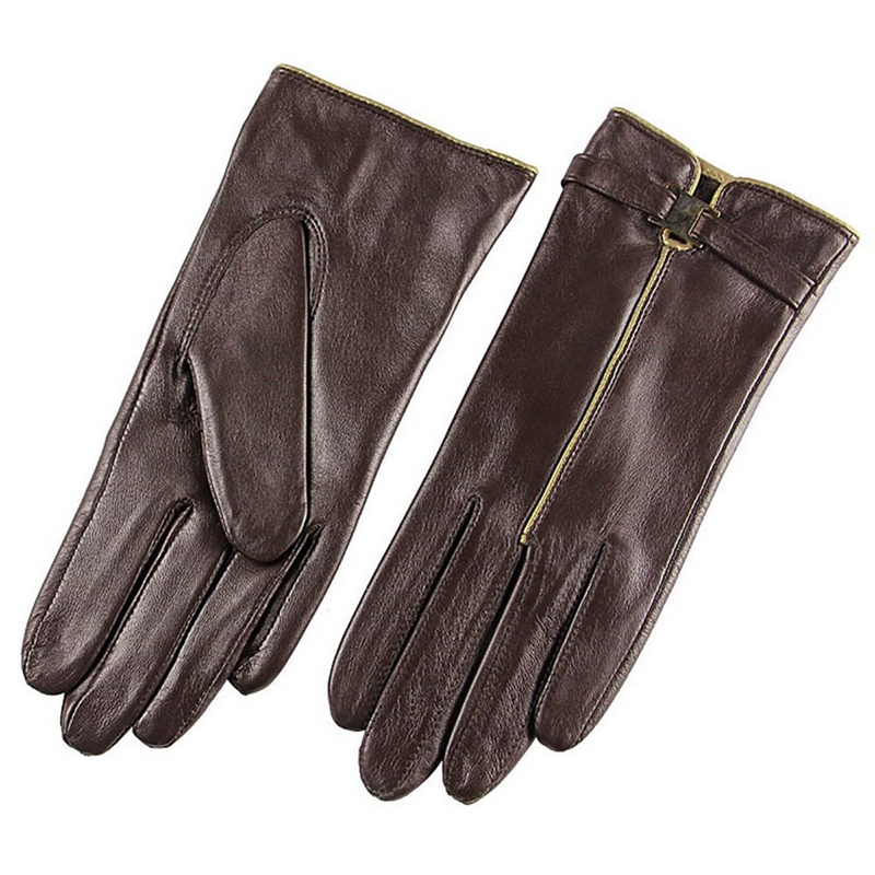 Women Genuine Leather Gloves S - Leather Work Winter Gloves review and price